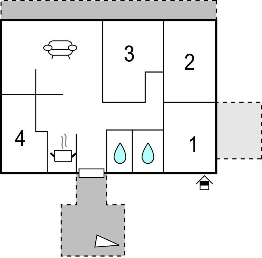 4 Bedroom Nice Apartment In オパティヤ エクステリア 写真
